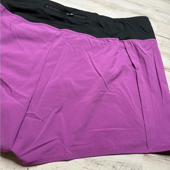 Skechers Shorts Womens 3XL Navy Black Running Athletic Mesh Lined Quick Dry NWT - Picture 12 of 15